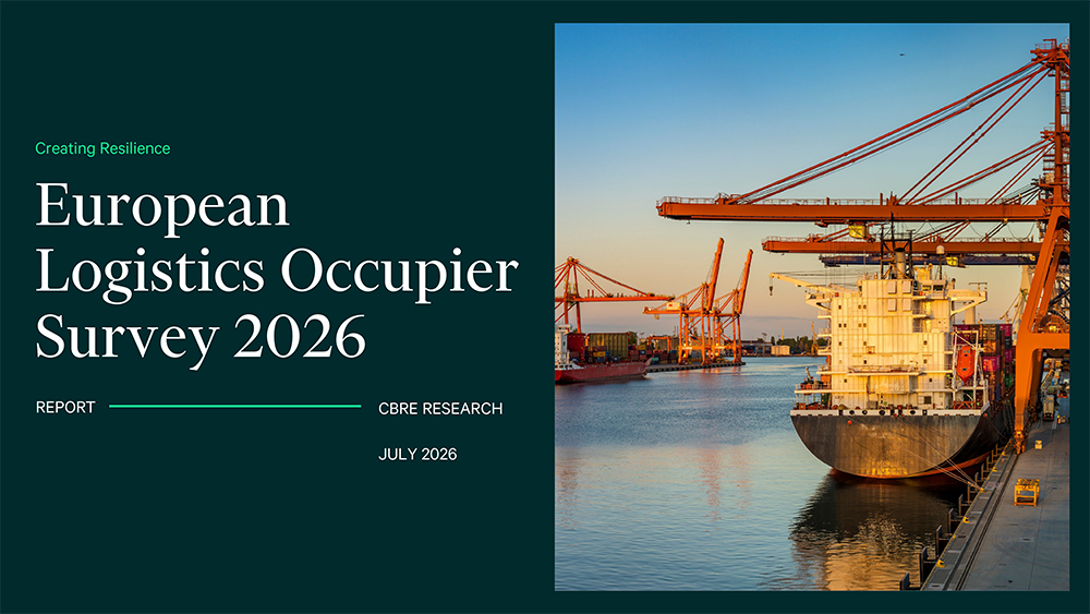 European Logistics Occupiers Survey 2026